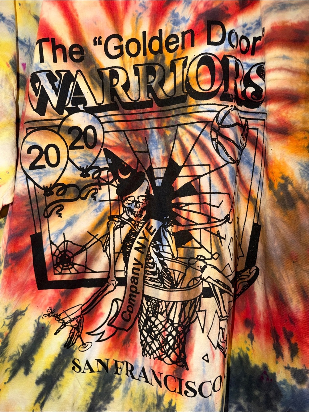 Dead & Company NYE 2019 San Francisco new Online Ceramics Golden State Wariors T